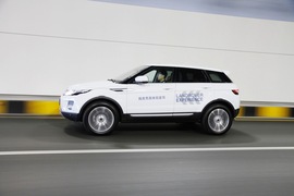 2012款路虎揽胜极光试驾实拍