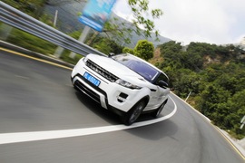 2012款路虎揽胜极光试驾实拍