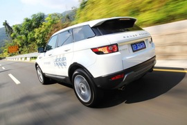 2012款路虎揽胜极光试驾实拍