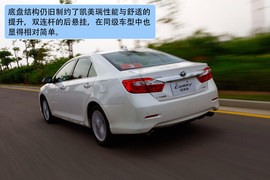 2012款第七代丰田凯美瑞2.5Q试驾实拍