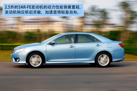 2012款第七代丰田凯美瑞2.5Q试驾实拍