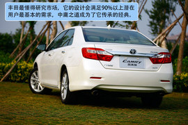 2012款第七代丰田凯美瑞2.5Q试驾实拍