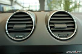 奔驰ML350内饰实拍