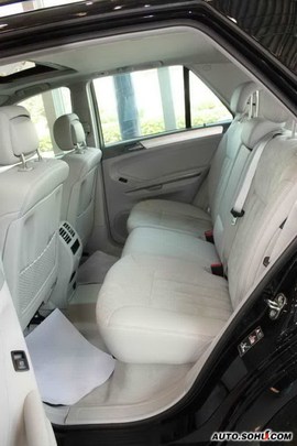 奔驰ML350内饰实拍