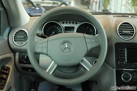 奔驰ML350内饰实拍