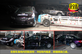 2012款本田思域1.8L舒适自动版碰撞测试图解