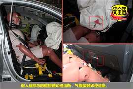 2012款起亚智跑2.0L自动两驱GLS版碰撞试验图解
