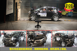 2012款起亚智跑2.0L自动两驱GLS版碰撞试验图解