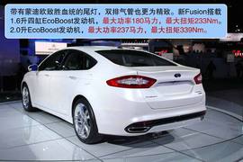 全新福特Fusion北美车展新车解码