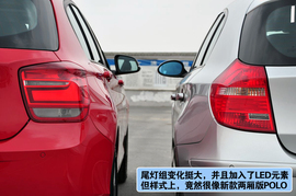 搜狐汽车上海站新老款宝马1系对比实拍