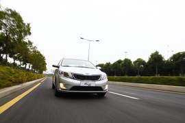 2012款起亚K2两厢深圳试驾实拍