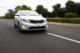 2012款起亚K2两厢深圳试驾实拍