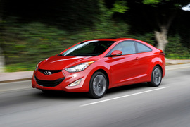 2013款现代伊兰特Coupe