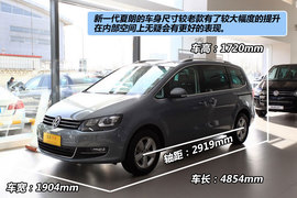 2012款大众夏朗2.0TSI舒适型到店实拍