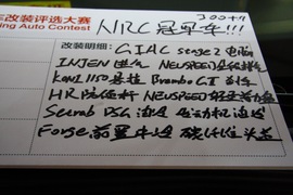 改装大众尚酷北方赛道嘉年华B组冠军