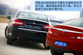 2012款雪铁龙C5对比2012款别克新君威