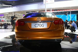 北京汽车C70G北京车展实拍