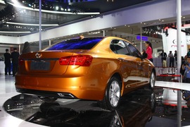 北京汽车C70G北京车展实拍