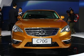 北京汽车C70G北京车展实拍