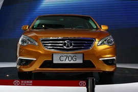 北京汽车C70G北京车展实拍