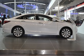 北京现代索纳塔八北京车展实拍