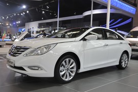 北京现代索纳塔八北京车展实拍