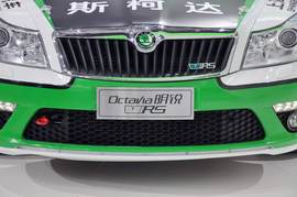 斯柯达明锐RS赛车北京车展实拍