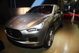 玛莎拉蒂Kubang北京车展实拍