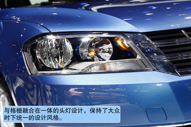 上海大众全新朗逸北京车展实拍