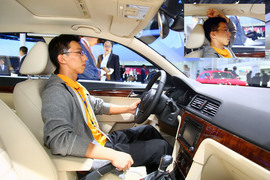 上海大众全新朗逸北京车展实拍