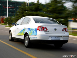 迈腾蓝驱外观图