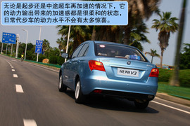 2012款长安悦翔V3试驾