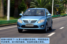 2012款长安悦翔V3试驾