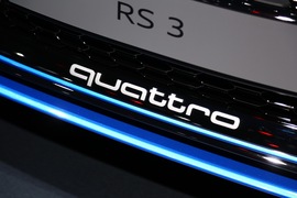 奥迪RS3上海车展实拍