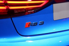 奥迪RS3上海车展实拍
