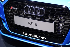 奥迪RS3上海车展实拍