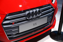 奥迪S5敞篷上海车展实拍