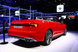 奥迪S5敞篷上海车展实拍