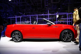 奥迪S5敞篷上海车展实拍