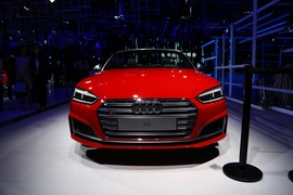 奥迪S5敞篷上海车展实拍