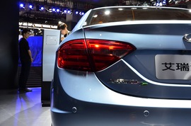 奇瑞艾瑞泽7e上海车展实拍