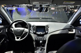 奇瑞艾瑞泽7e上海车展实拍