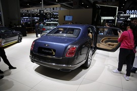 宾利慕尚Hallmark上海车展实拍