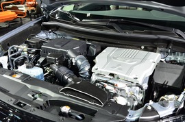 广汽三菱欧蓝德PHEV上海车展实拍