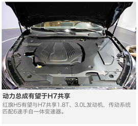 2017上海车展：全新红旗H5车展新车解码