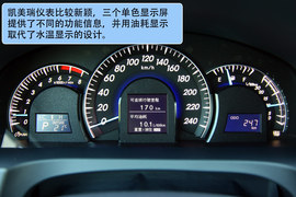 2012款丰田凯美瑞对比测试