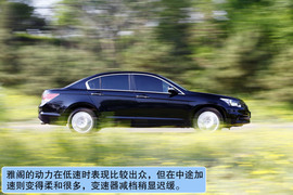 2012款本田雅阁对比测试