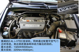 2012款本田雅阁对比测试