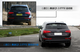 试驾2013进口奥迪Q5混合动力