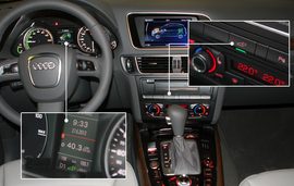 试驾2013进口奥迪Q5混合动力